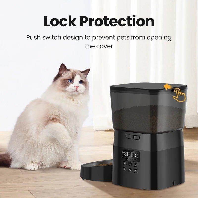 KibbleTime™ Automatic Food Dispenser for Dogs and Cats - Monwee